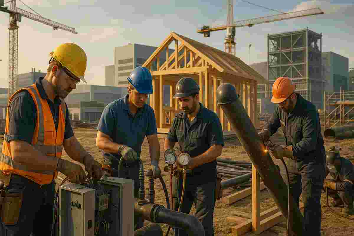 Construction and skilled trade workers