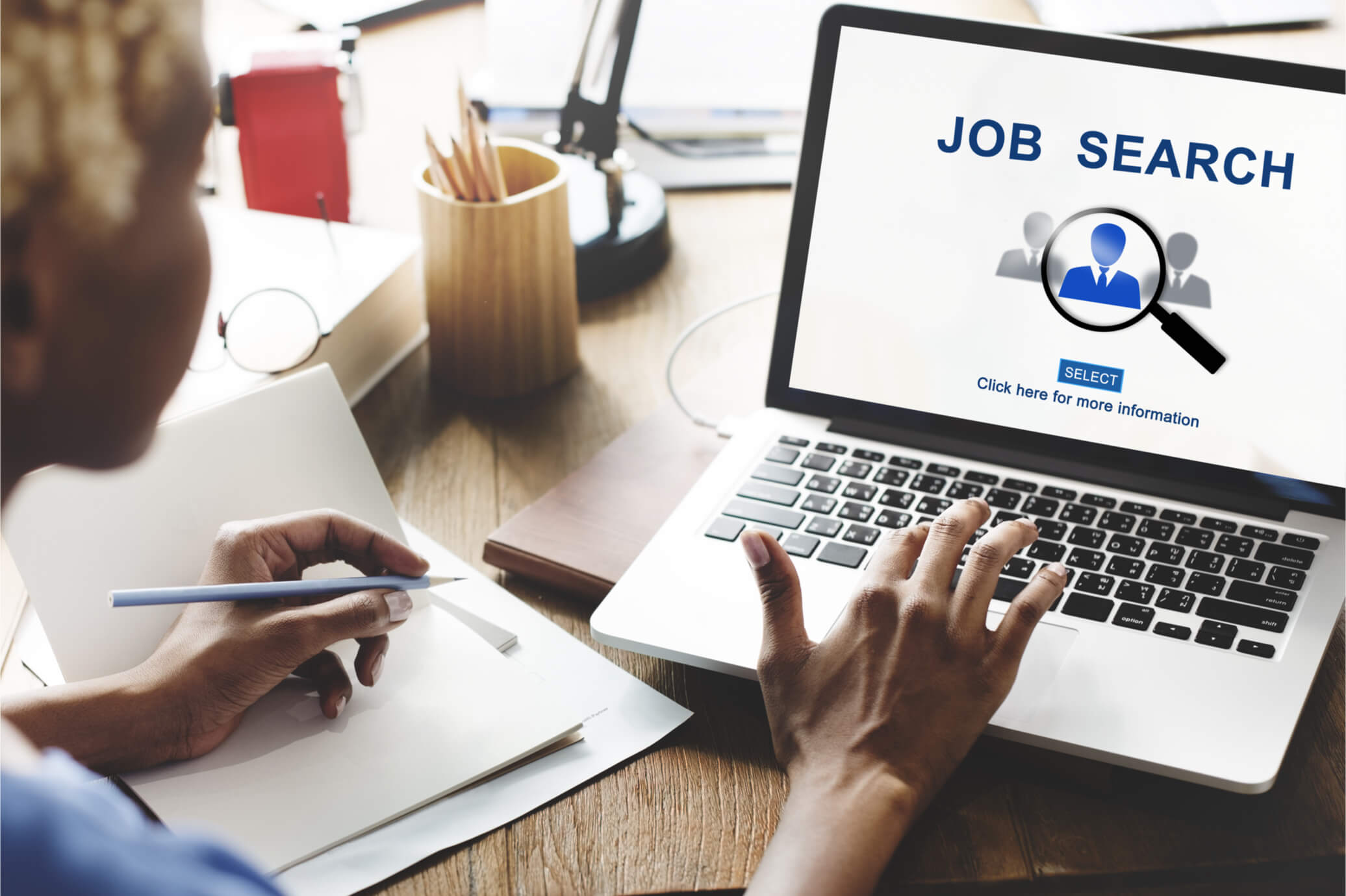 Search for eligible job opportunities