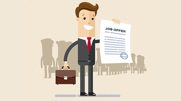 Secure a job offer
